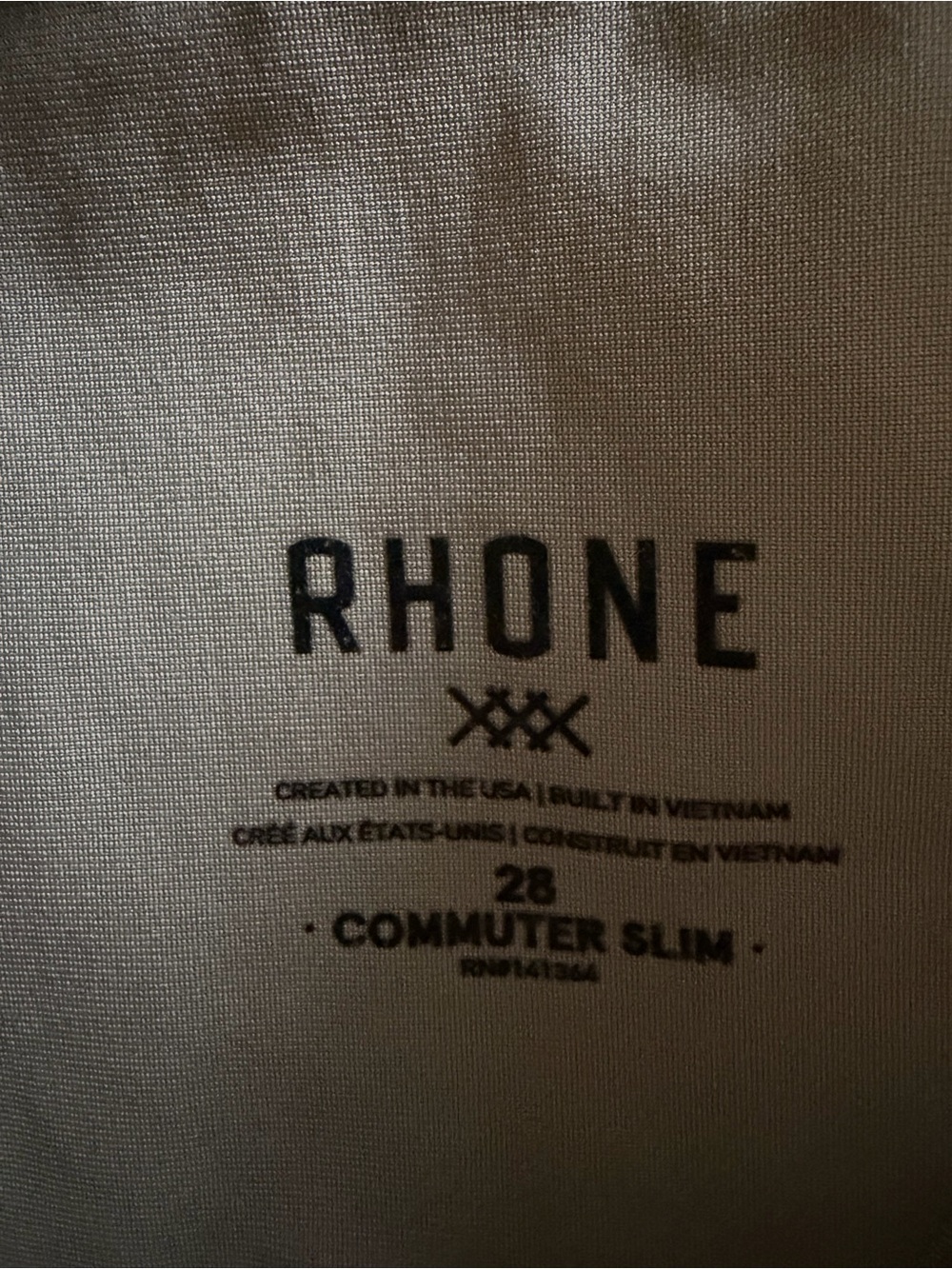 Rhone Commuter Slim Pants Teak Brown 28 Performance Stretch - Picture 9 of 16